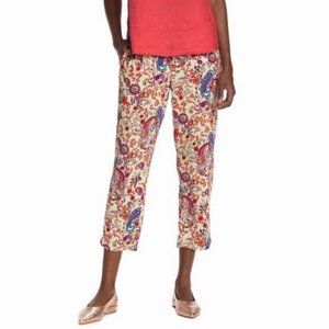 Catherine Malandrino Pull On Relaxed Pants Paisley